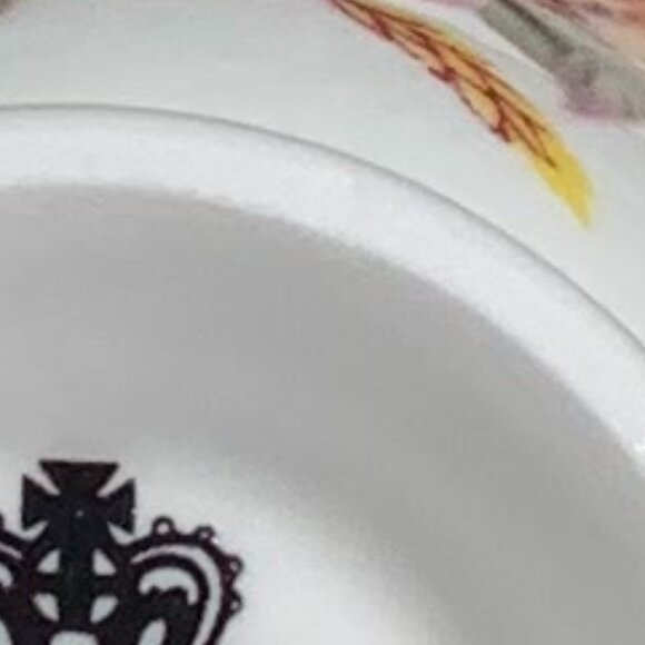 Vintage Crown Trent Staffordshire England Teacup & Saucer 2pc Set NWOT - Picture 10 of 10